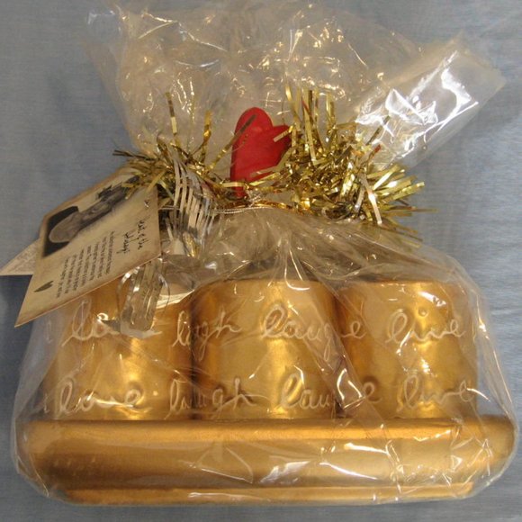 *RARE* Sandra Magsamen Decorative Holiday Candle Set - Picture 1 of 6
